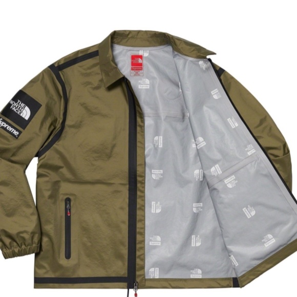 NWT SUPREME®/THE NORTH FACE® SUMMIT SERIES OUTER TAPE SEAM COACHES JACKET SIZE S - Picture 3 of 16